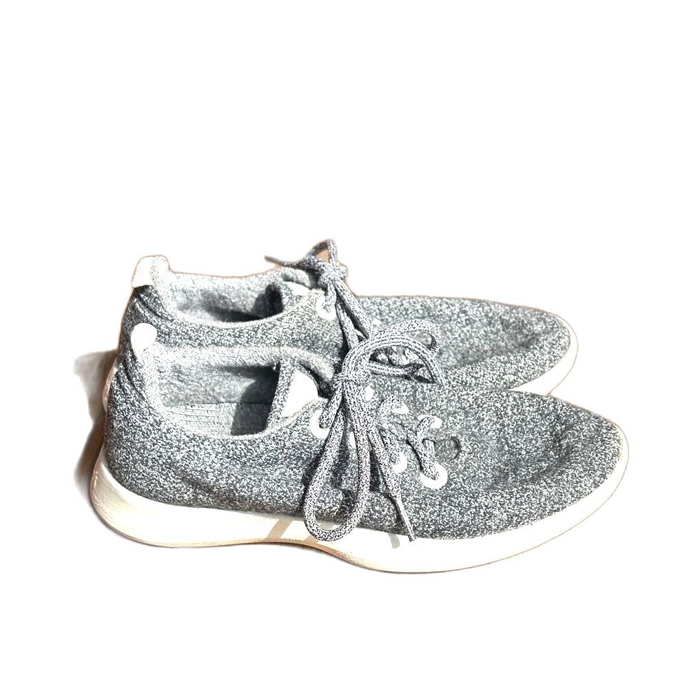 allbirds Womens sneaker Size 8 Shoes Gray Wool Runner Trainers Machine Washable